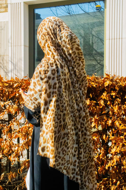 Leopard Print Hijab